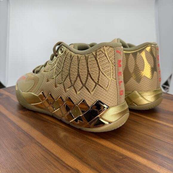 PUMA x Lamelo Ball Men's Size 11.5 MB.01 Golden Child Basketball Shoes NEW - Picture 5 of 11